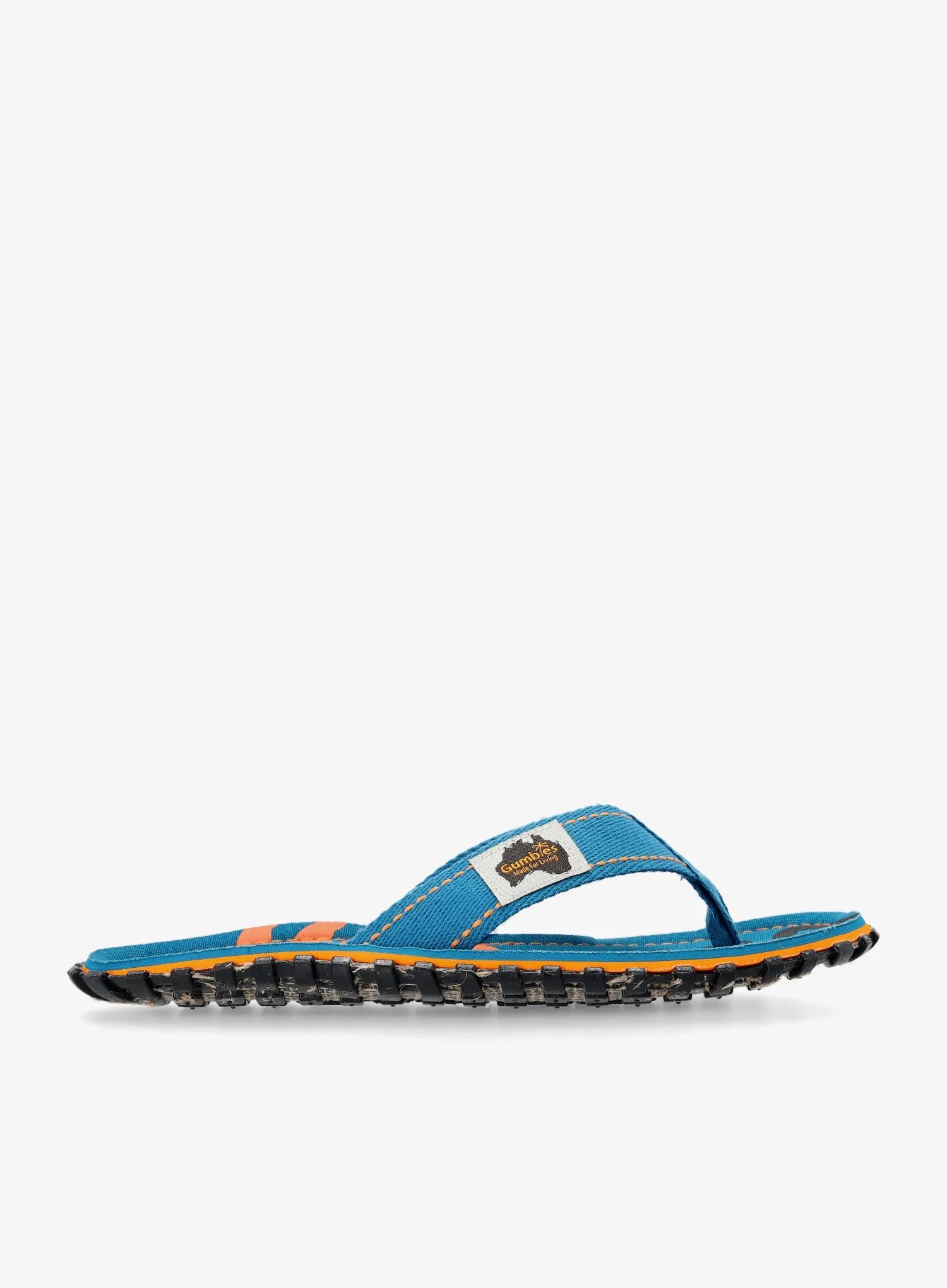 Japonki Gumbies Islander Flip-Flops blue palmetto 46