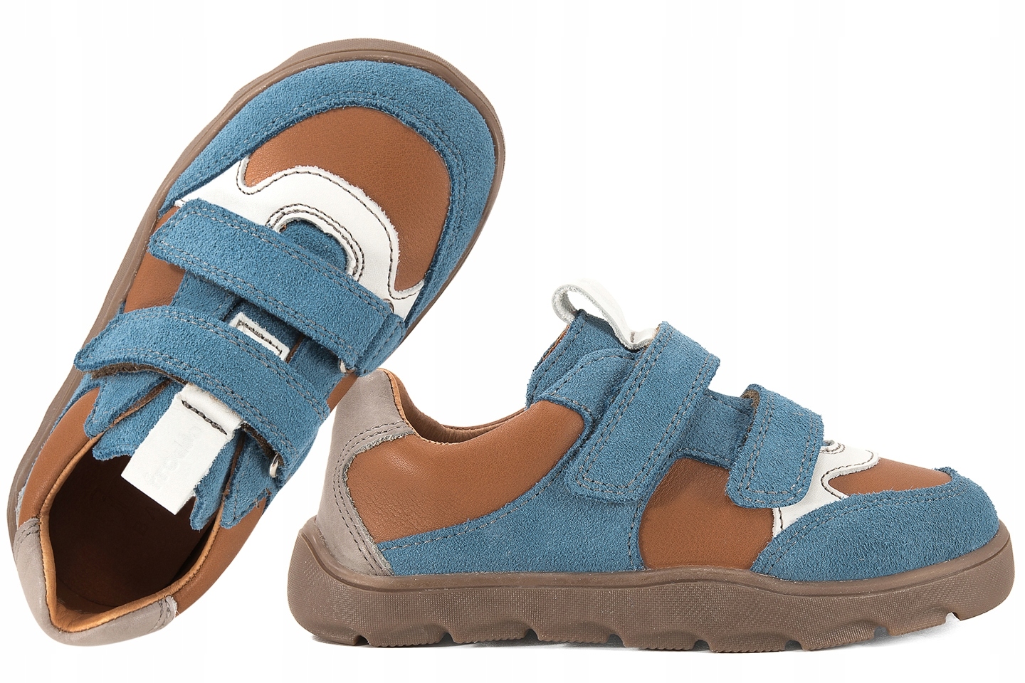 Froddo G3130264-2 Barefoot Półbuty Dziecięce Sportowe Skóra Rzepy 23