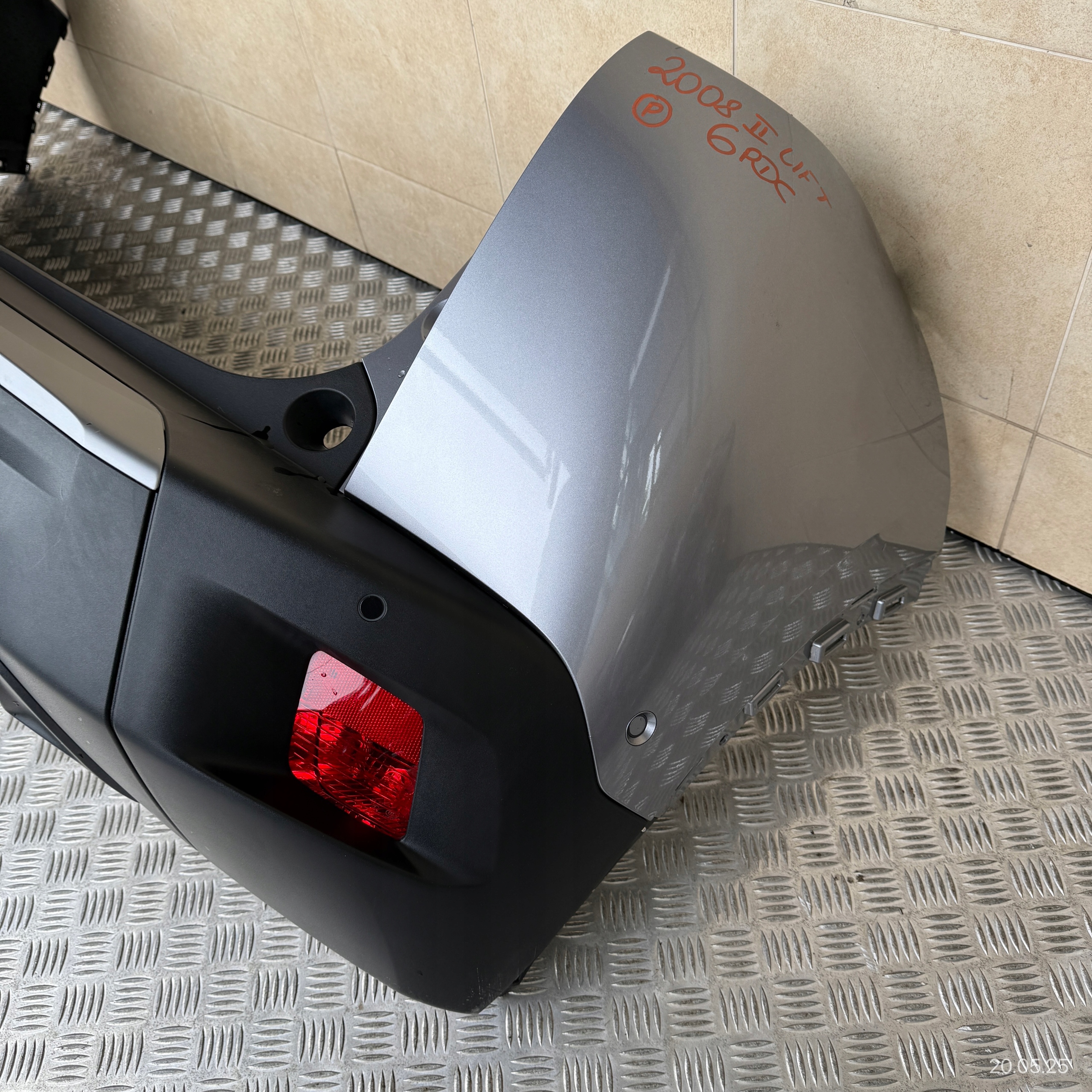 bumper rear complete PEUGEOT 2008 II LIFT 2024 ROK 6 PDC