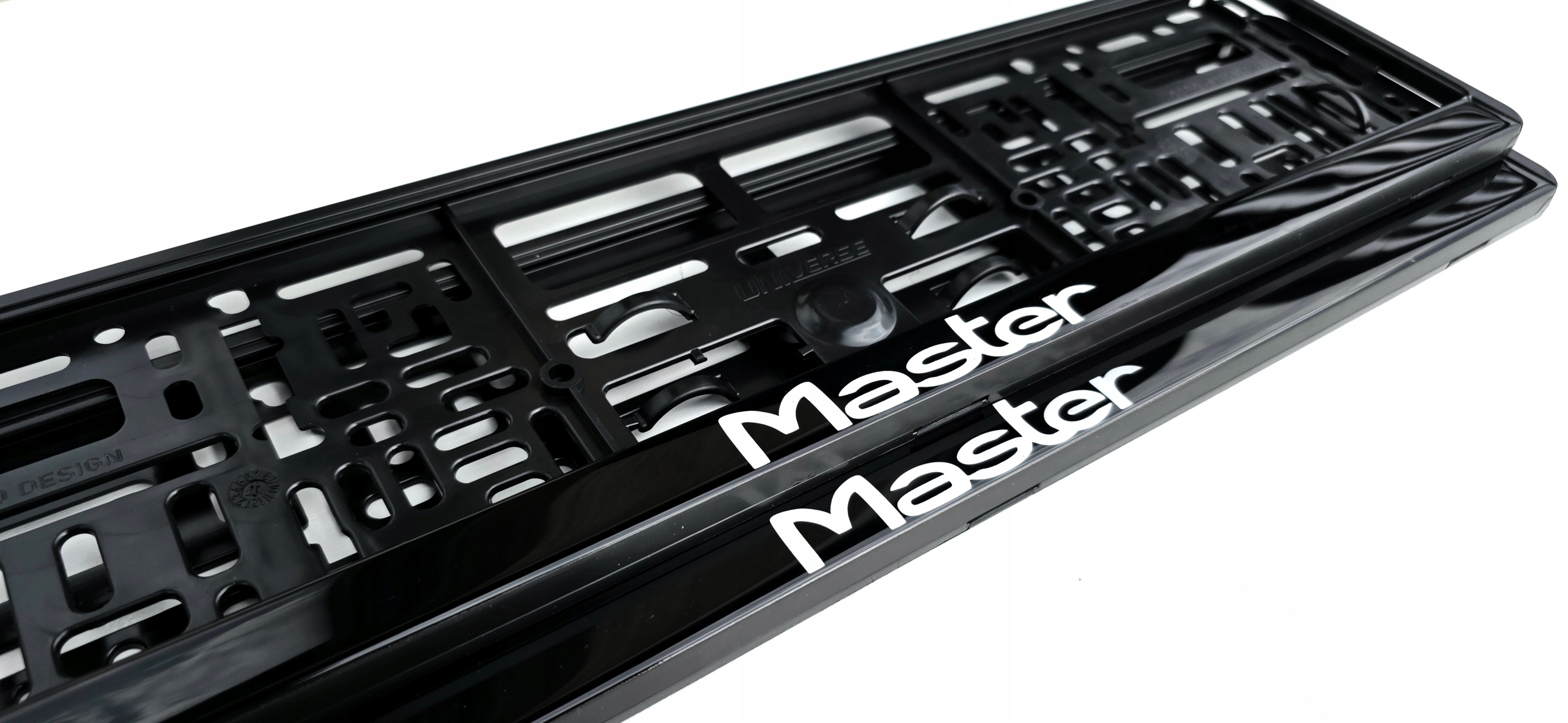 Ramki pod tablice rejestracyjne do Renault Master 2 sztuki Żelowe