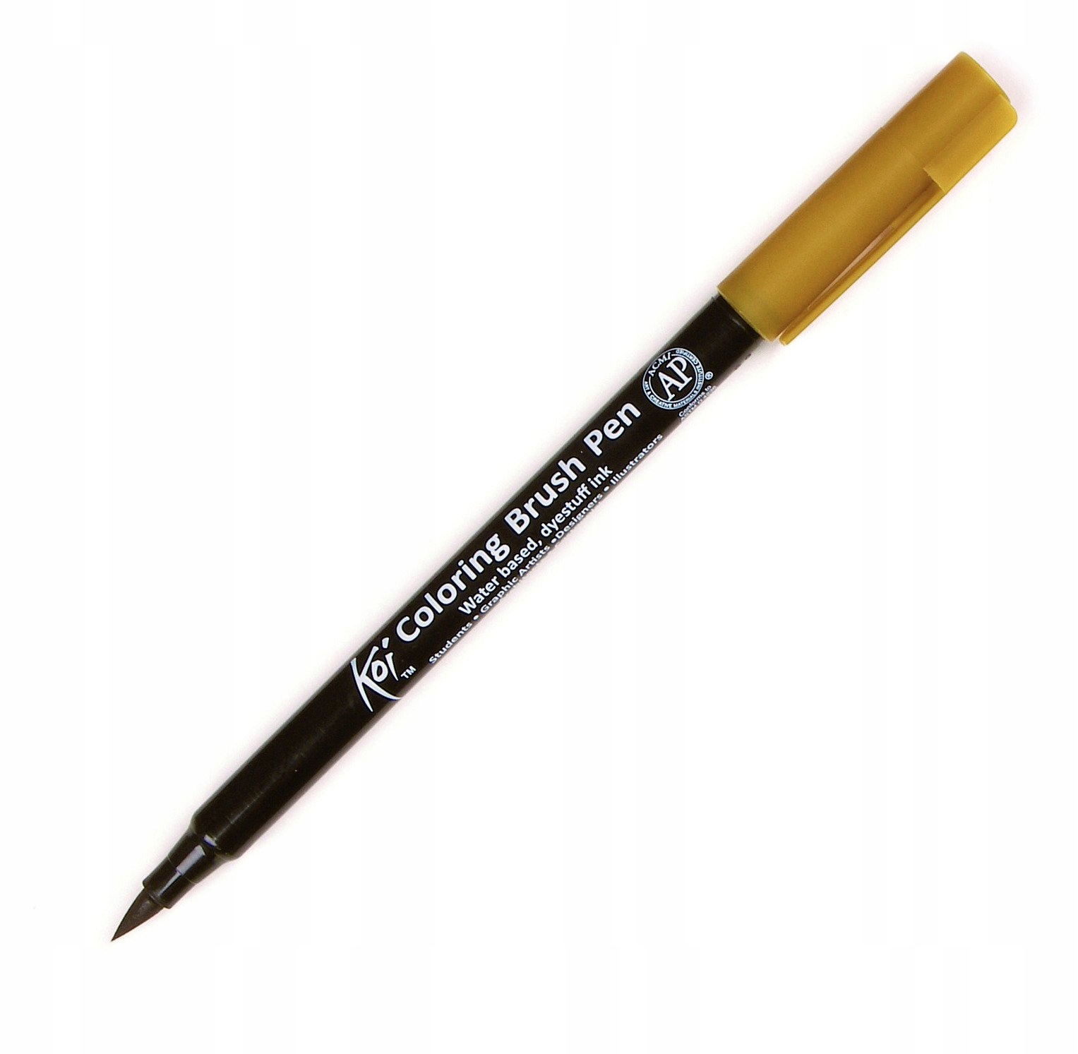 Marker Pisak Koi Coloring Brush Pen Raw Umber