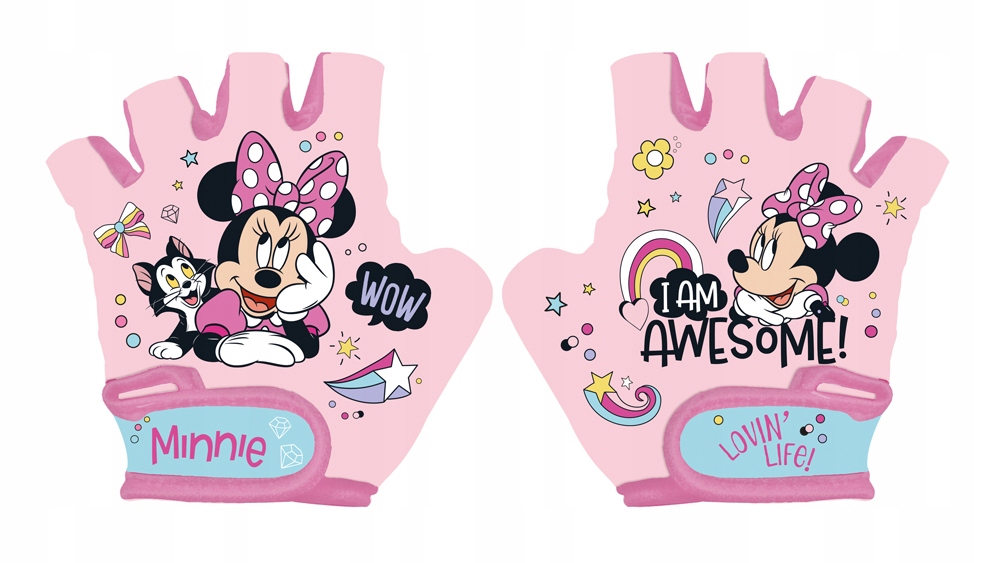 RĘKAWICZKI NA ROWER OCHRONNE DZIECIĘCE MINNIE Marka Seven