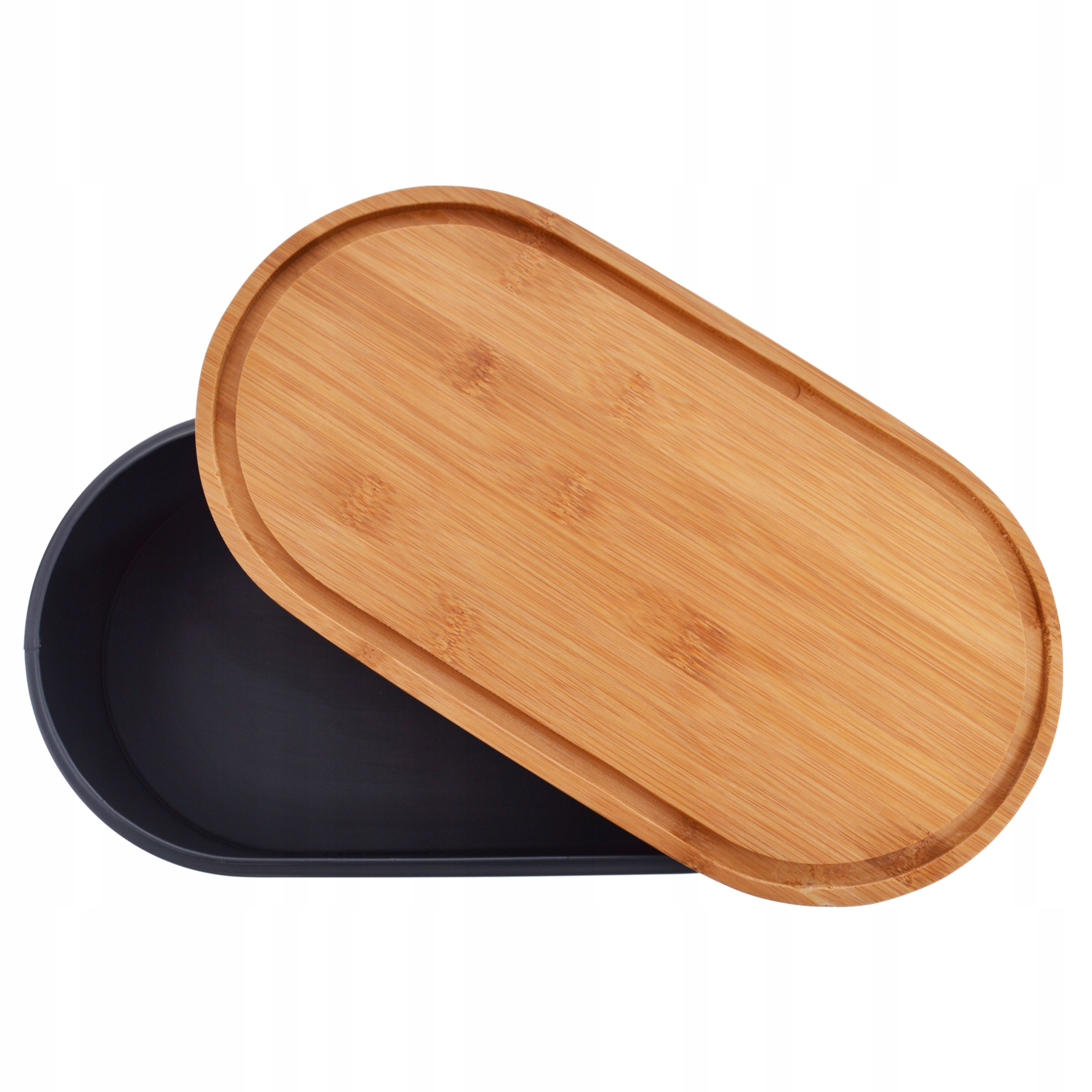 CHLEBAK METALOWY OWALNY MAŁY SZARY EAN (GTIN) 6979005261218