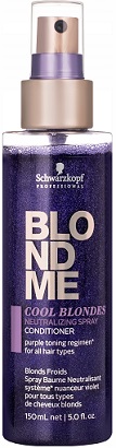 BlondMe Cool Blondes Spray Odżywka do blondu w sprayu