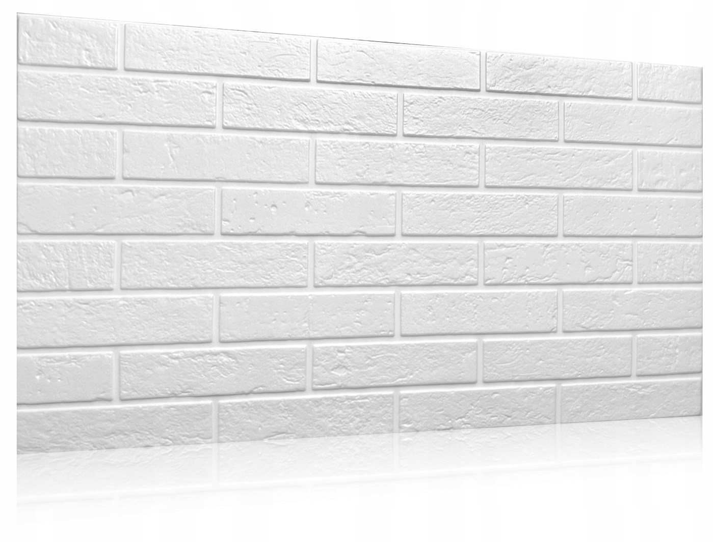 

Kasetony Ścienne stara cegła Biała 100x50 0,5m2