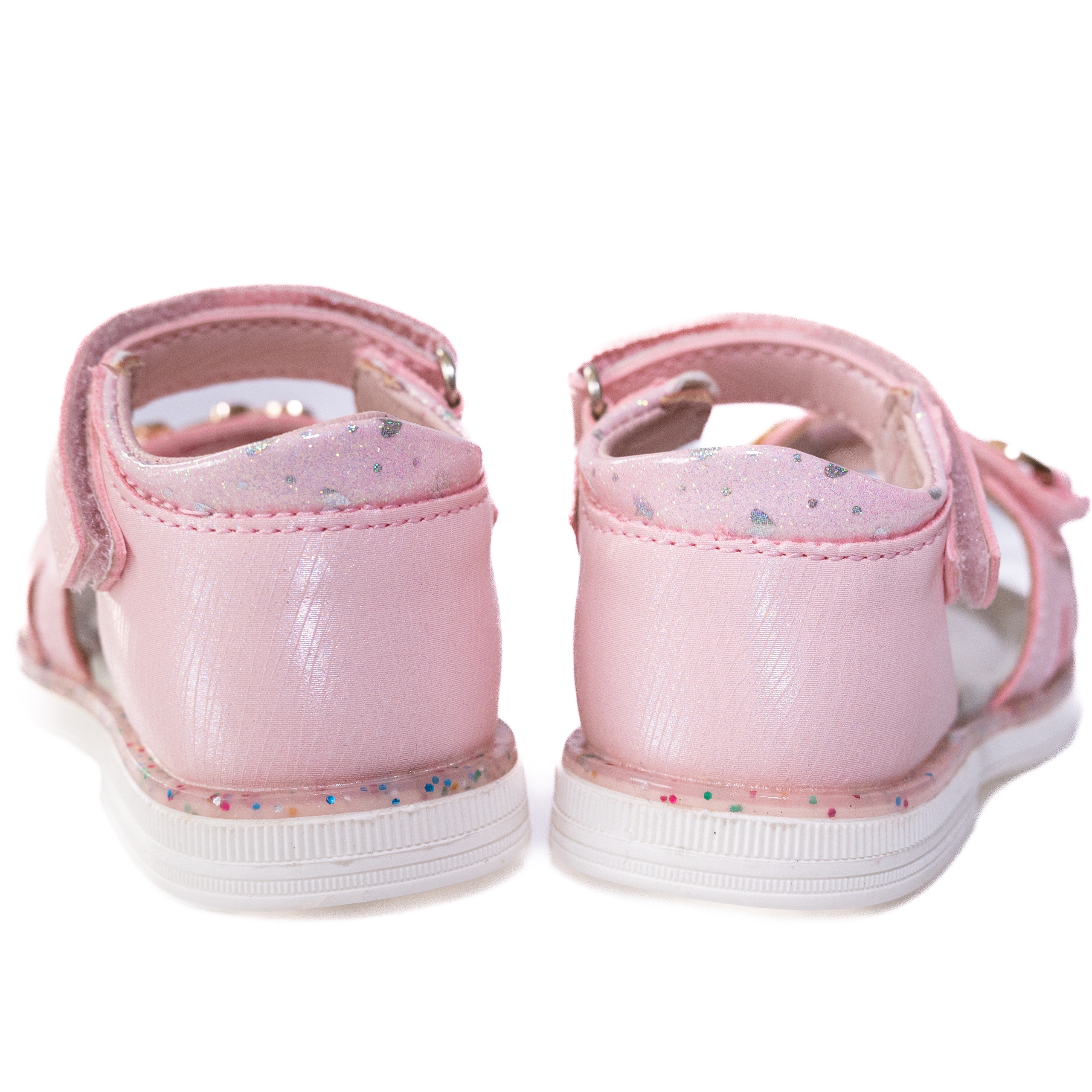 CLIBEE SANDAŁY DZIEWCZĘCE MOTYLEK WKŁADKA SKÓRA PROFILOWANE 23 Rozmiar (new) 23