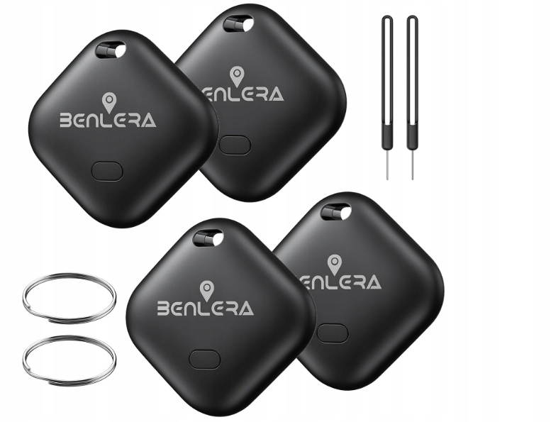 Lokalizator Banlera Air Tag 4 Sztuki Kompatybilny Z Find My Apple