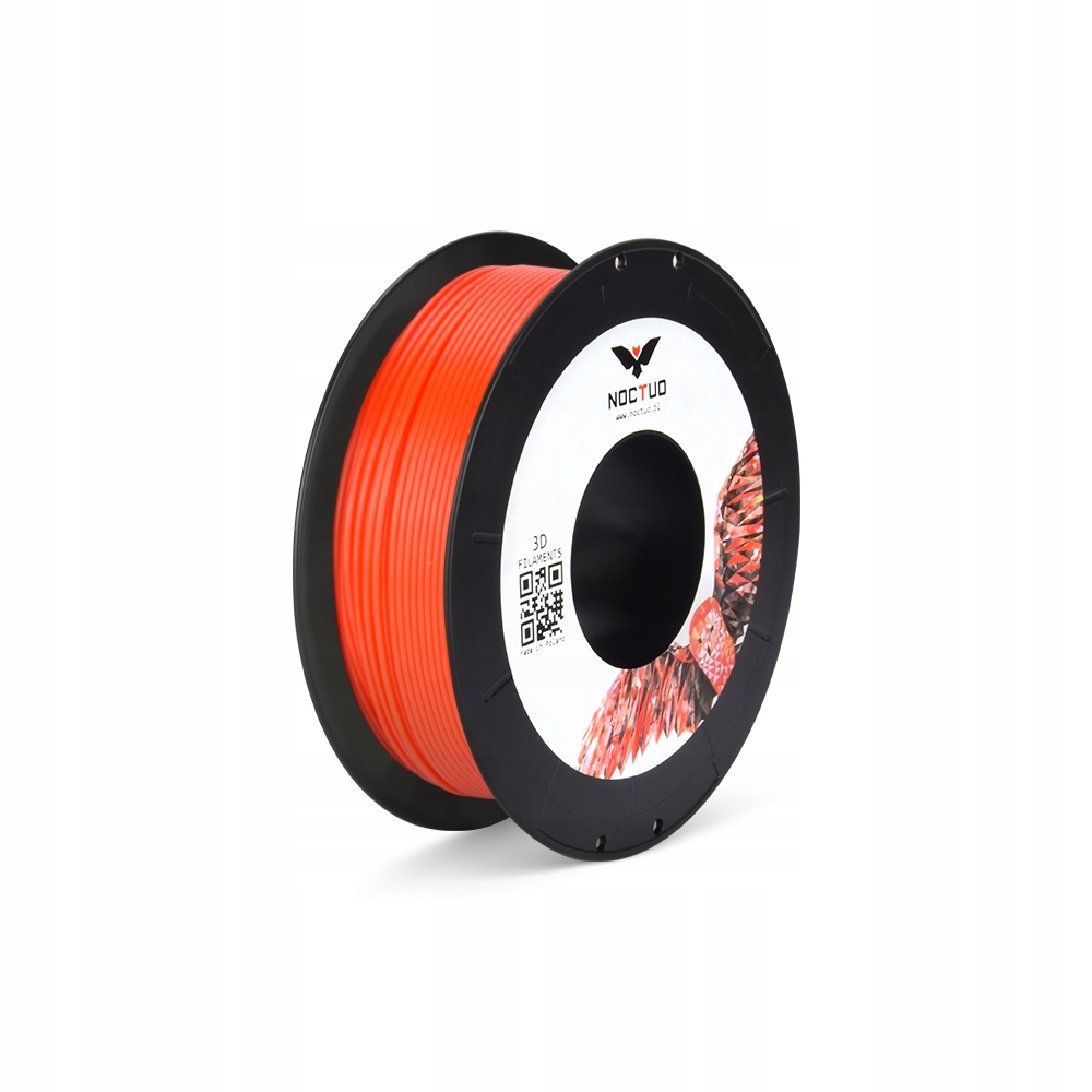 Filament Noctuo PLA Red Czerwony 1,75mm 250g Próbka Sample