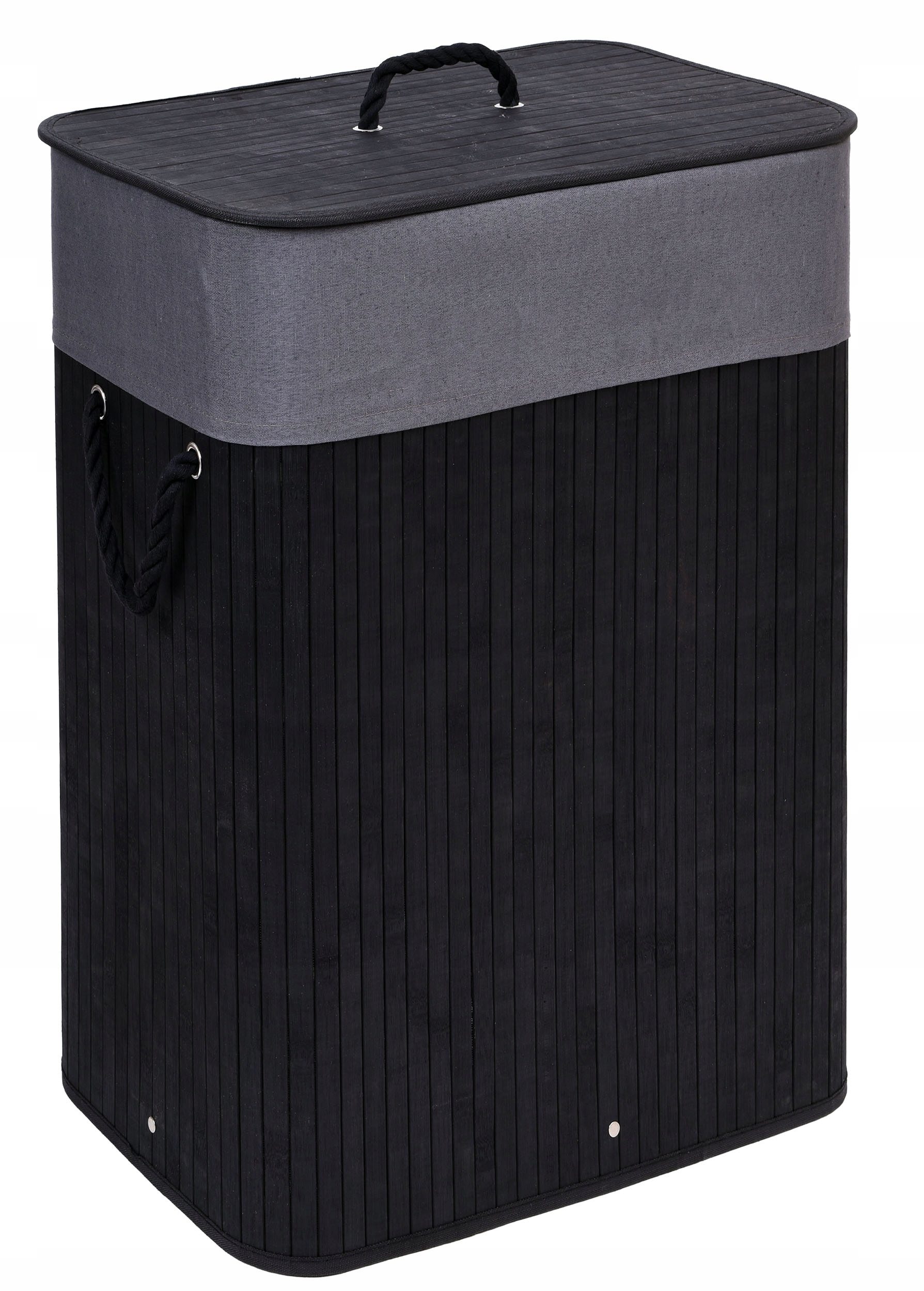 

Pojemnik Kosz Organizer Na Pranie Czarny Loft 80L