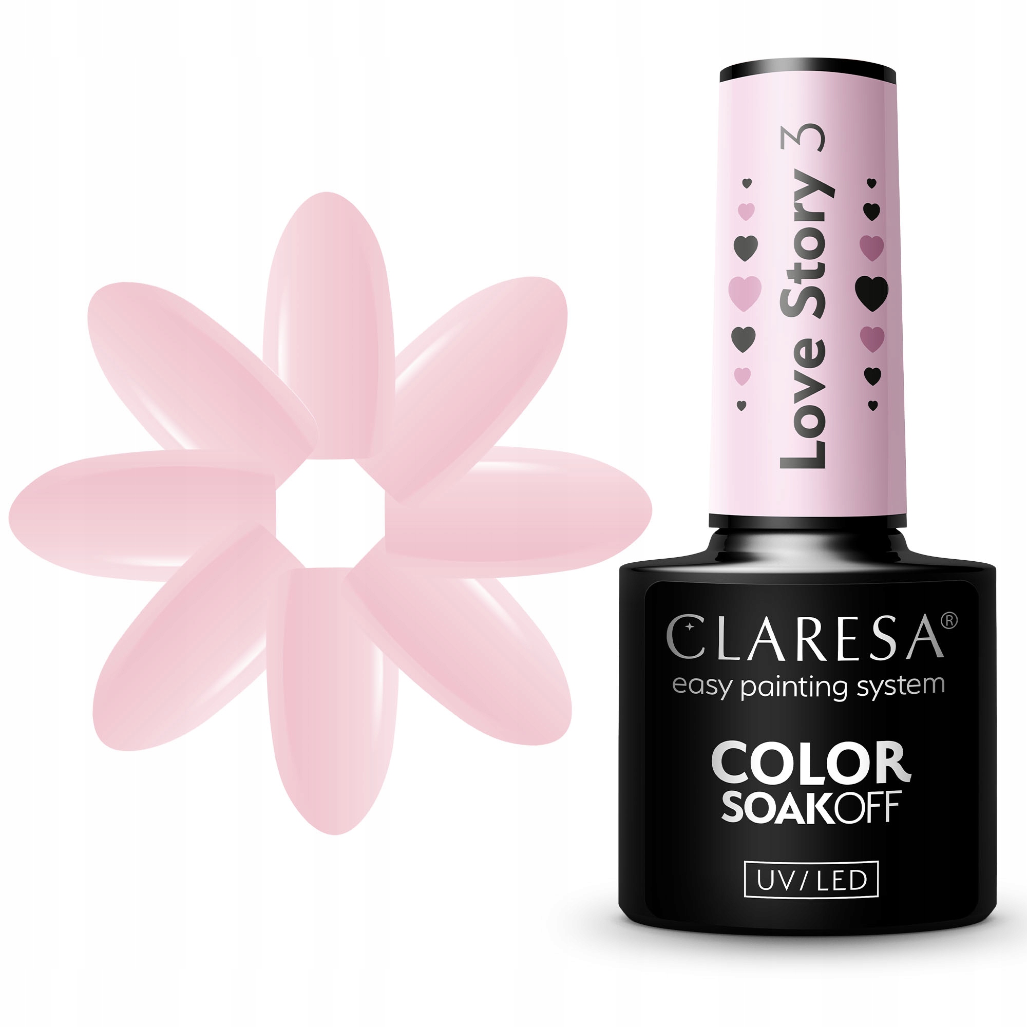 

Claresa Lakier Hybrydowy Love Story 3 5g