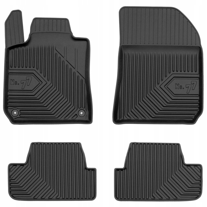 Gumové Koberce Peugeot 308 2 Hatchback 2013-2021 Korytka 77