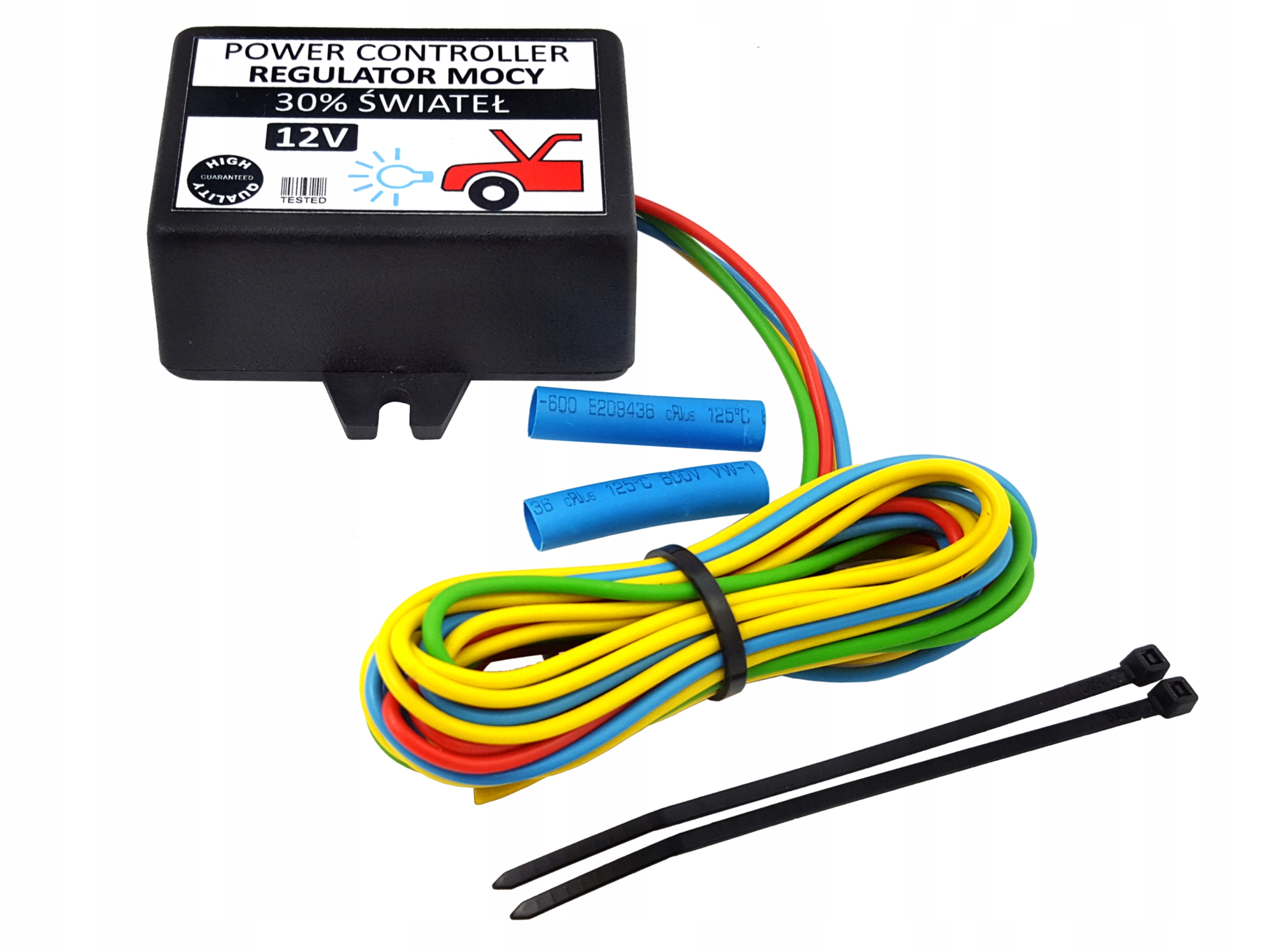 ŚWIATŁA DZIENNE ZAMIAST DŁUGICH 30% REGULATOR MOCY MODUŁ ŚWIATEŁ DZIENNYCH EAN (GTIN) 5903900008549