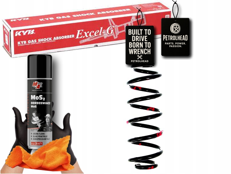 Pružina Zavěšení Zadní L/p Audi A4 B9 2.0 2.0D 05.1 #Petrolhead Pro+ Kit1