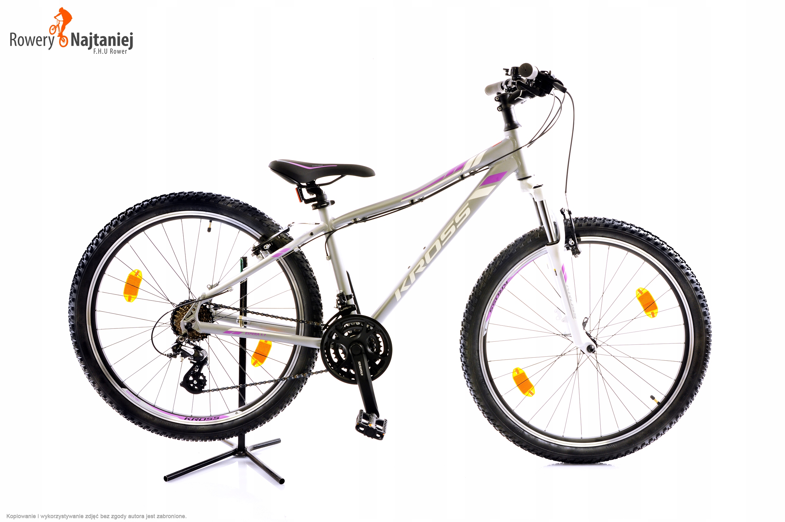 ROWER MTB 26 KROSS ESPERA 1.1 SRE-BIA M 17' 2022 Marka Kross