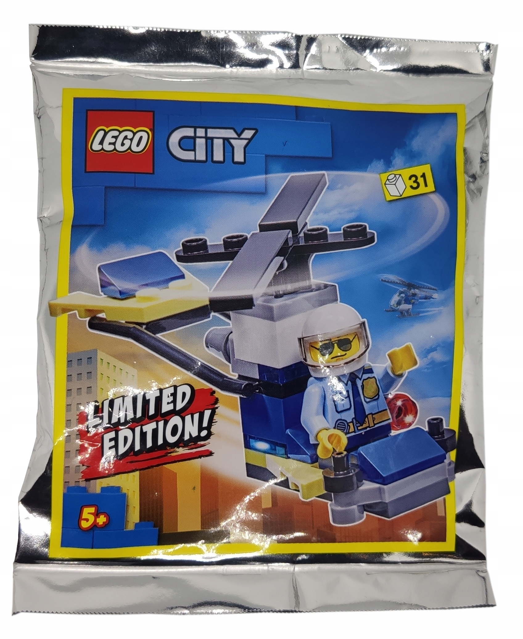 Zestaw Lego City Minifigure Polybag Policeman and Helicopter #952101