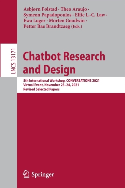 Chatbot Research and Design: 5th International