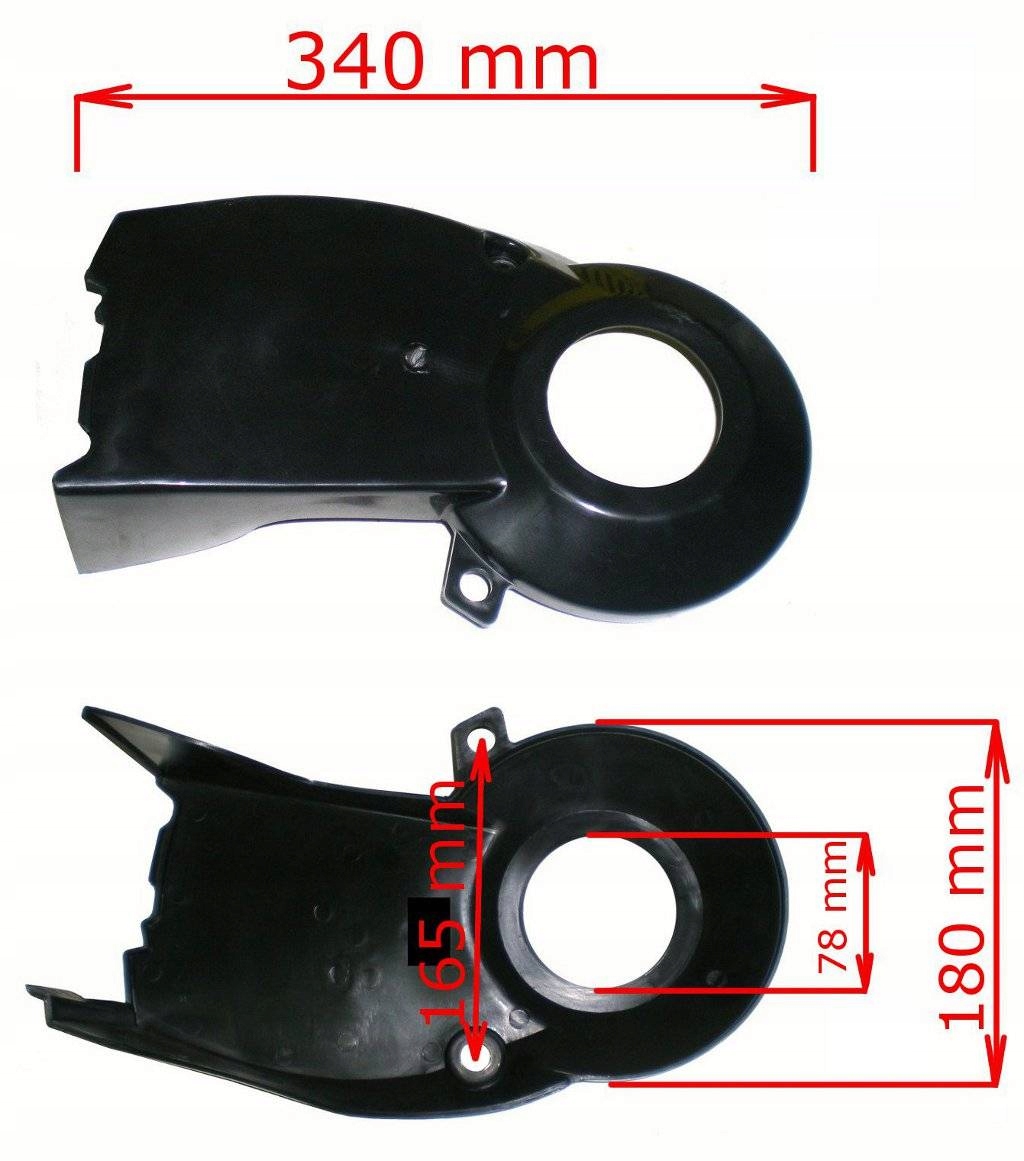 OSŁONA PASKA NAPĘDU KOSIARKI NAC LS50-675-HSD Typ osłona