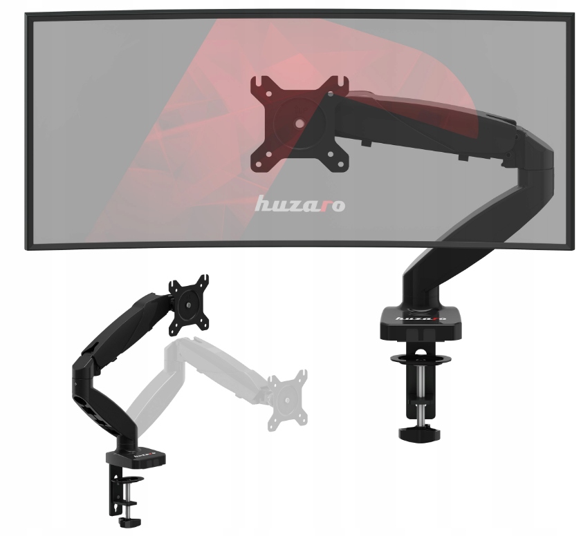 Stolní držák Monitoru Otočný A Nastavitelný Huzaro Motion 1.2
