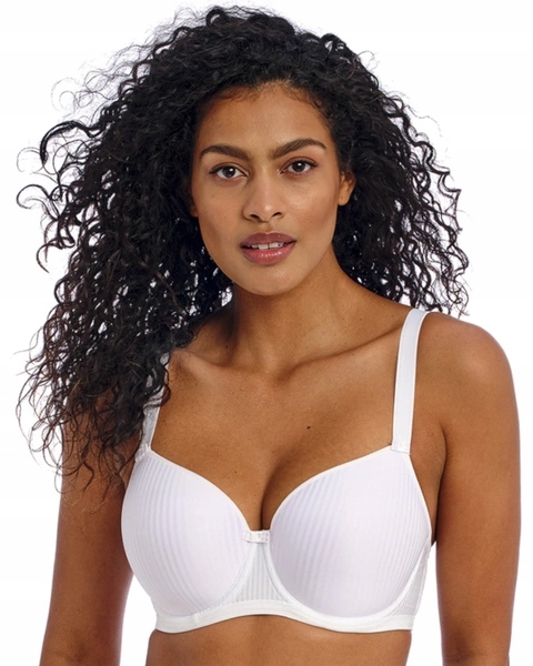 Idolová podprsenka balkonetka bílá