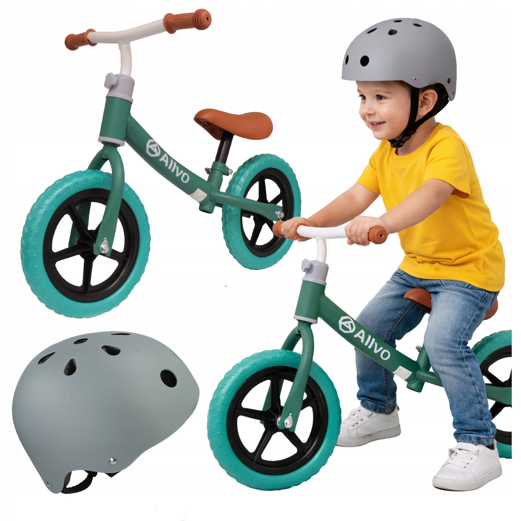 Rowerek biegowy dziecięcy 12 cali koła Eva dla 2 latka kask regulowany Ce