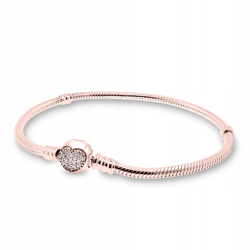 

Bransoletka złota do charms Pandora moments 18cm