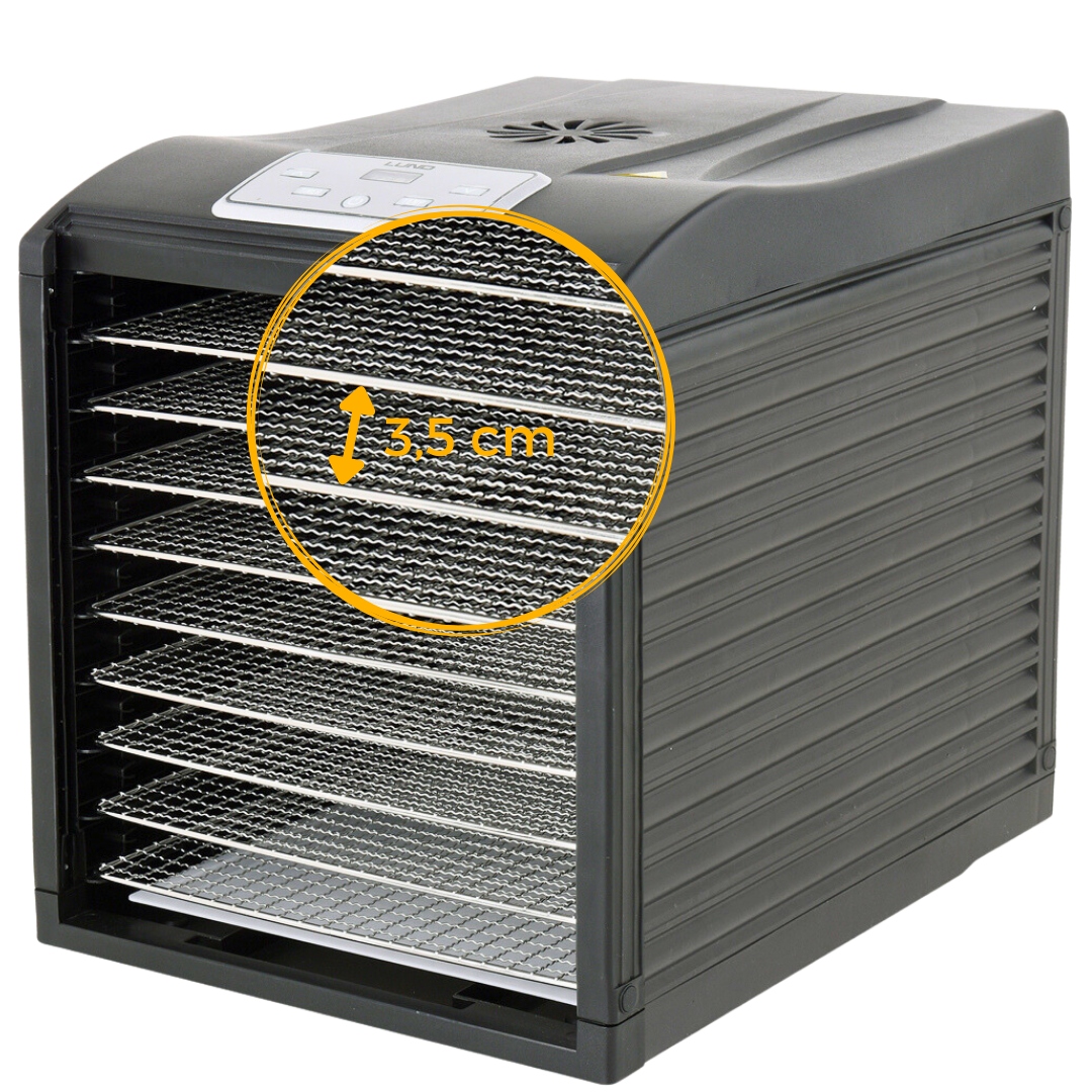 700W SUSZARKA DO GRZYBÓW OWOCÓW WARZYW ZIÓŁ 9 TAC Moc 700 W