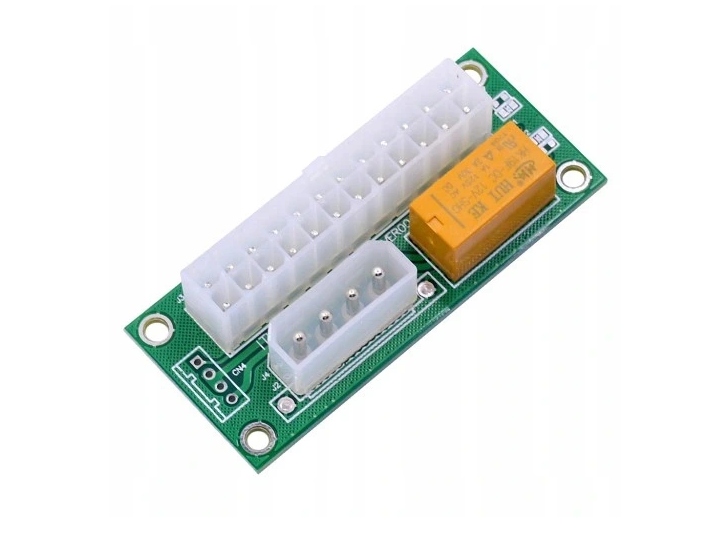 

Add2PSU Łącznik zasilaczy Adapter 2PSU Molex Riser
