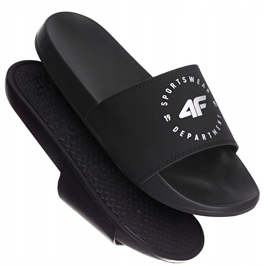 KLAPKI MĘSKIE 4F SPORTOWE GUMOWE BASENOWE NA LATO PO DOMU