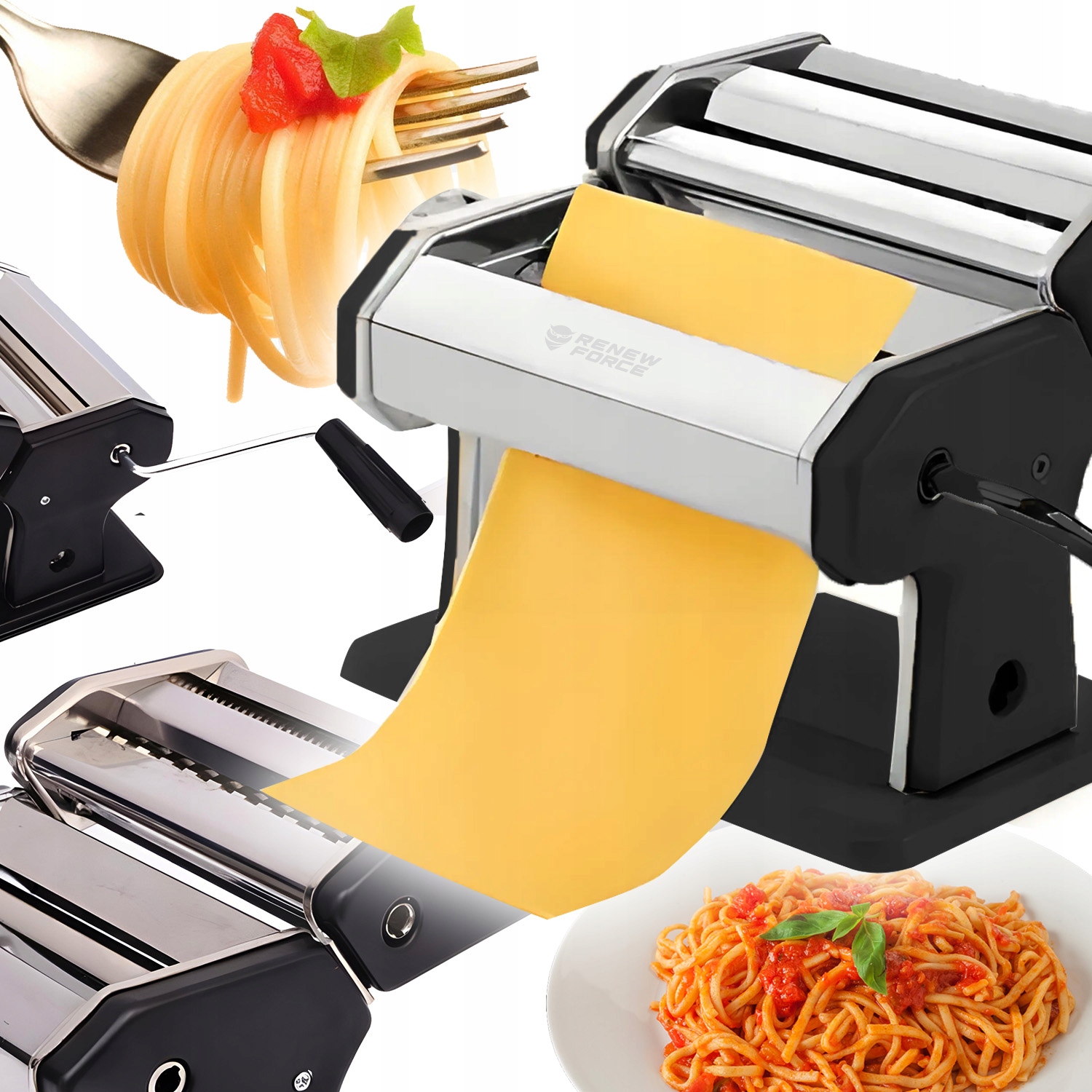 Stroj Na Těstoviny Z Nerezové Oceli Stroj Na Válcování Krájení