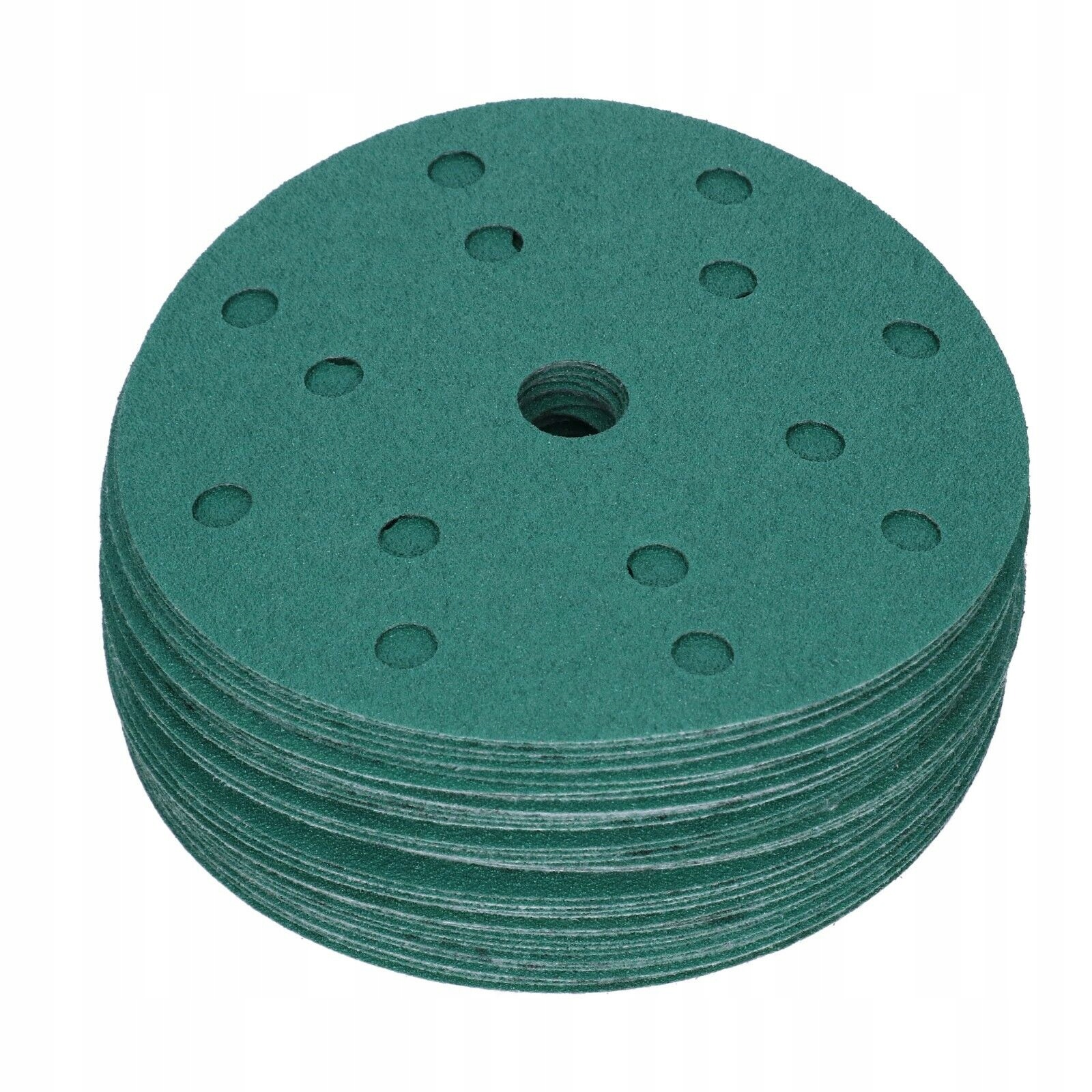 KRĄŻEK PAPIER ŚCIERNY 150MM 15H P120 RZEP 50SZT Kod producenta 94905