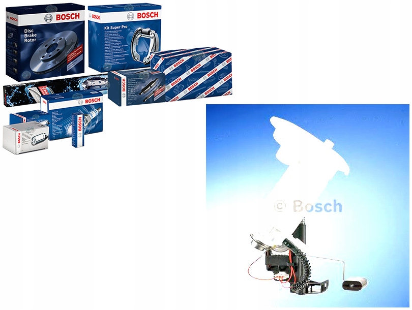 CZUJNIK POZIOMU PALIWA BOSCH + Zestaw KOLIZJA #23