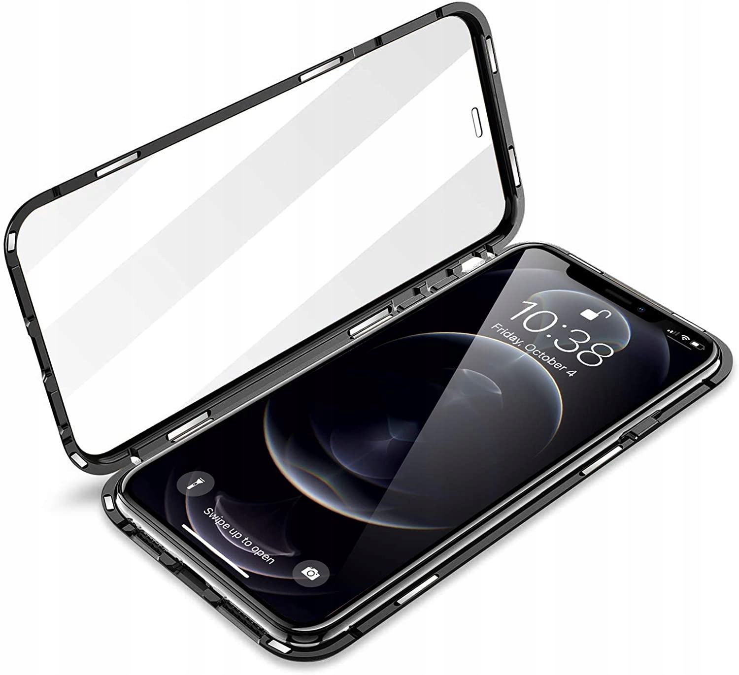 Etui Magnetyczne 360° do iPhone 13 Pro Kolor czarny