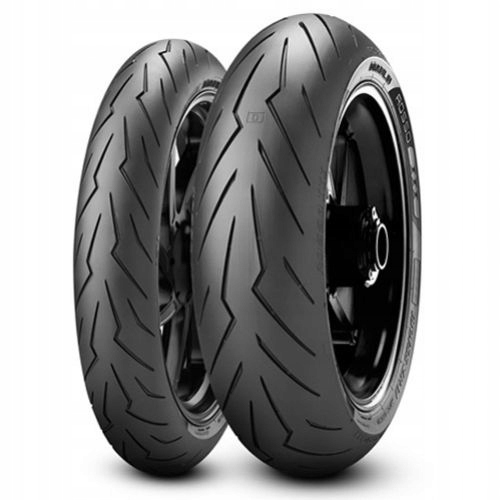 1x Opona Pirelli 120/70R17 Diablo Rosso III 58W przód Sportowy Szosowy