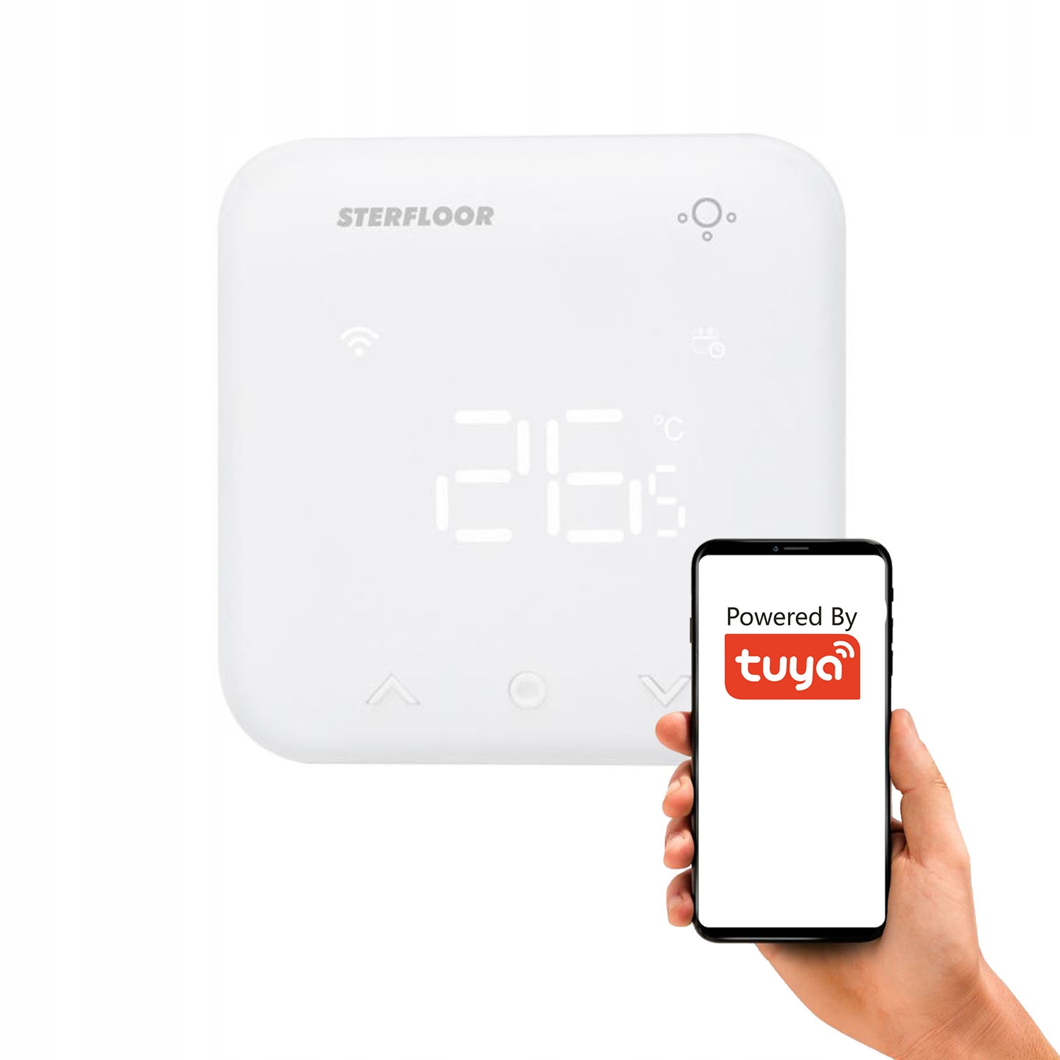Regulátor Teploty Pre Podlahové Vykurovanie Sterfloorový Systém eTSWIFI