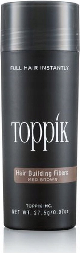 Toppik Medium Brown mikrovlákno zahušťování 27,5 g