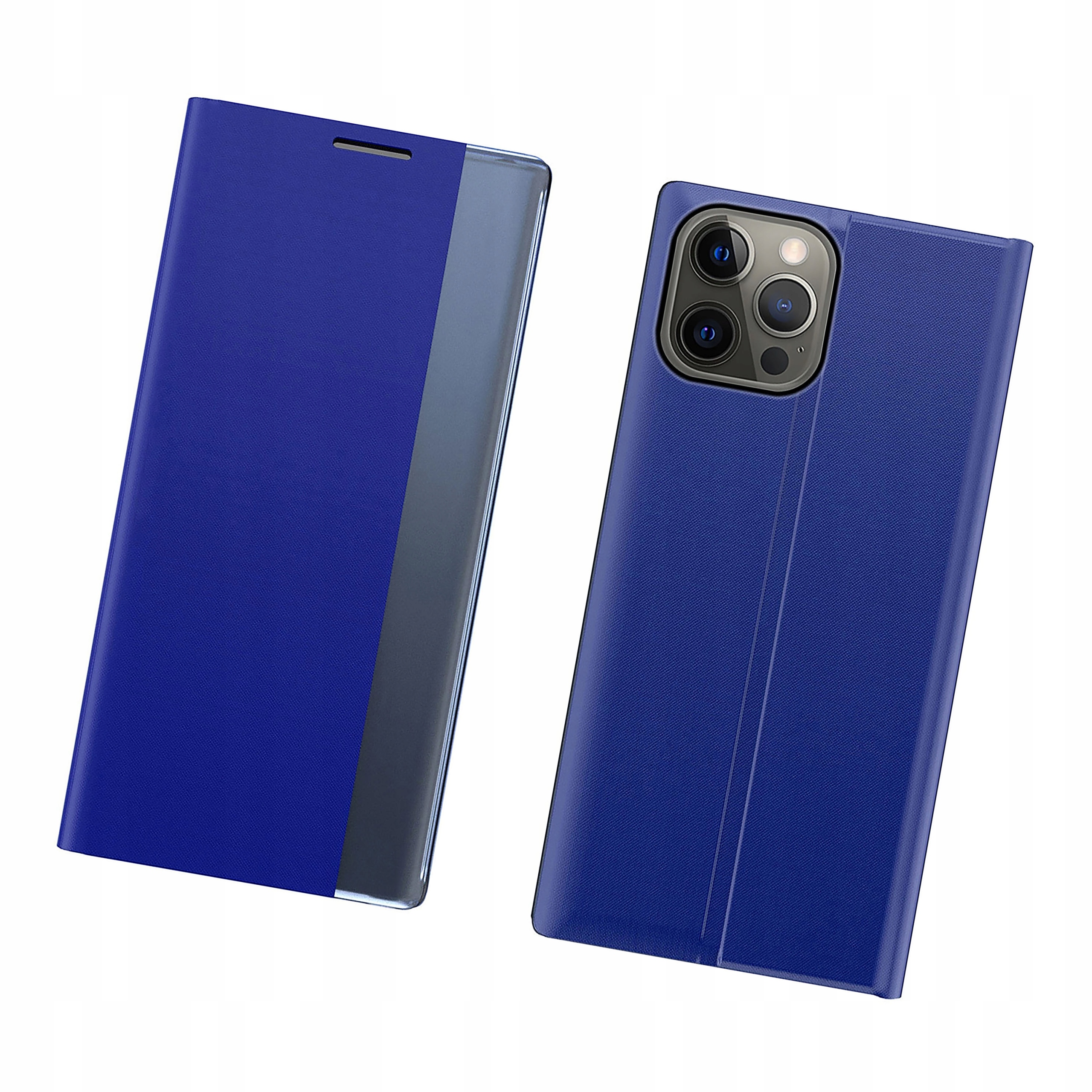 Sleep Case pokrowiec etui z klapką typu Smart Cover iPhone 13 Pro niebieski