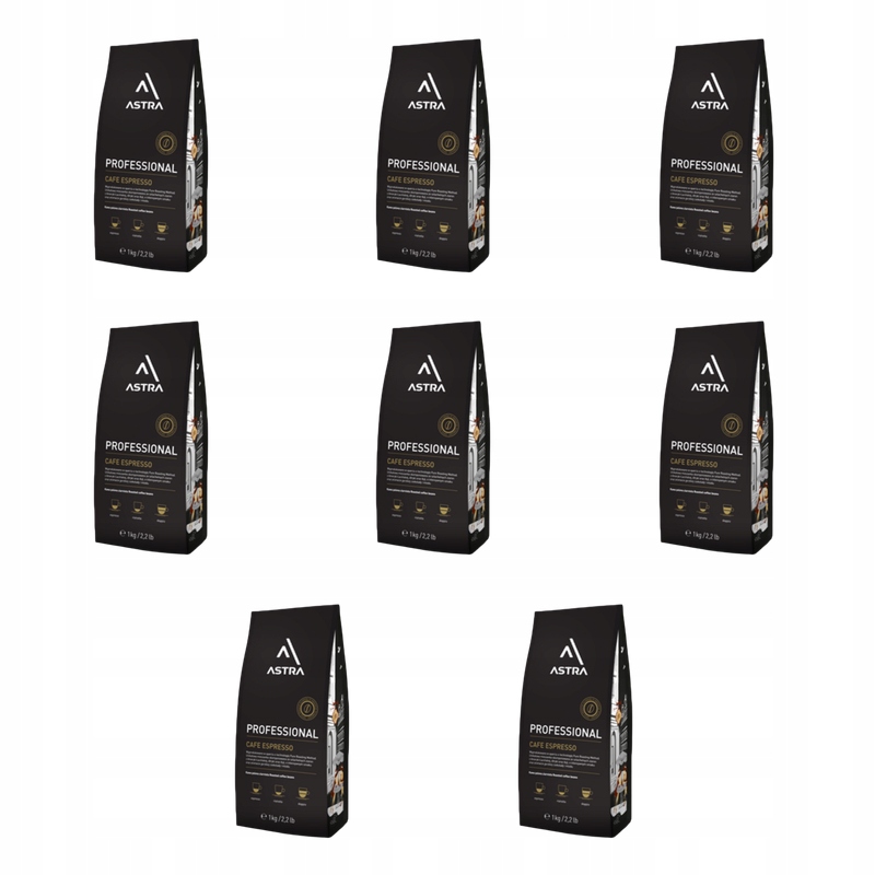 Astra Kawa Professional Espresso 1kg ziarnista X8
