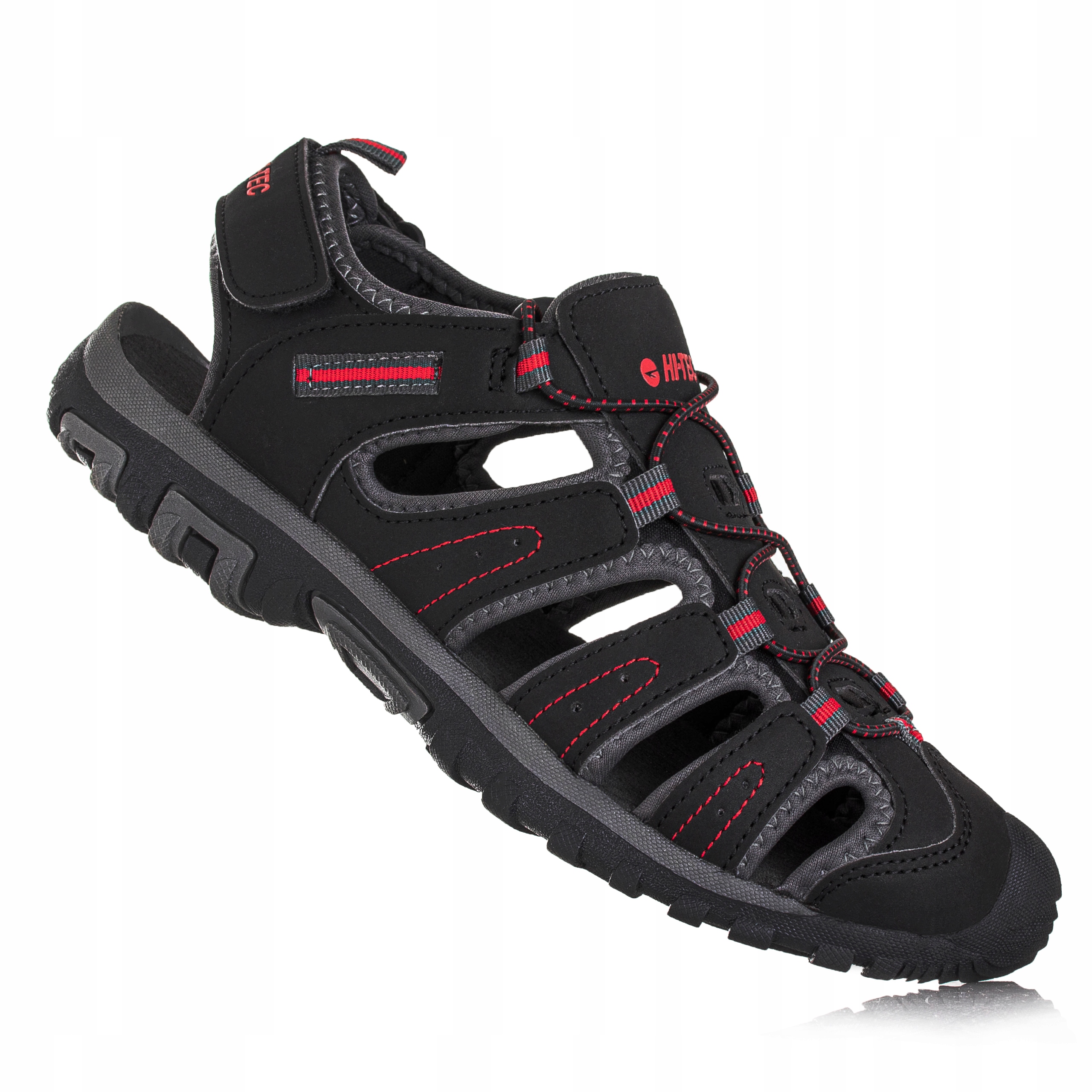 

Sandały męskie Hi-Tec Tiore Black/Dark Grey/Red