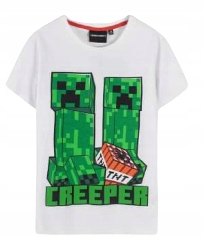 

Minecraft Creeper Koszulka bluzka tshirt 140 10lat
