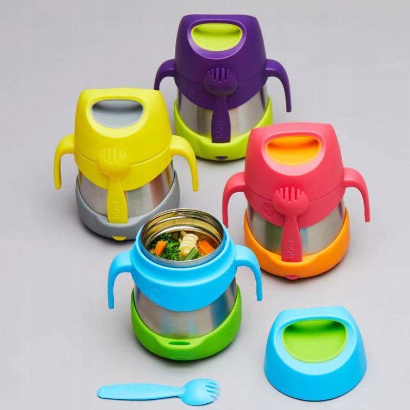 B.box Termos obiadowy na zupę i obiad dla dzieci 335 ml Ocean Breeze STAL Kod producenta BB00430