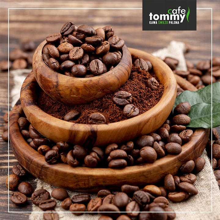 Kawa Ziarnista 1kg BRAZYLIA CREMA 100% Arabica ŚWIEŻO PALONA Tommy Cafe Rodzaj kawa czarna