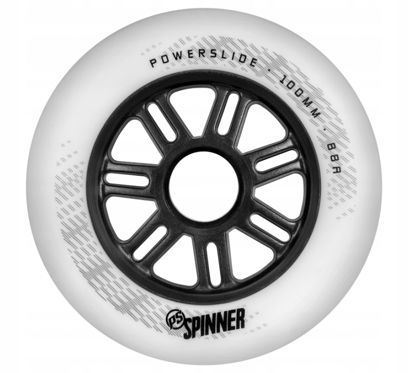 Powerslide Kolečka Powerslide Spinner White (4ks), 88A, 68