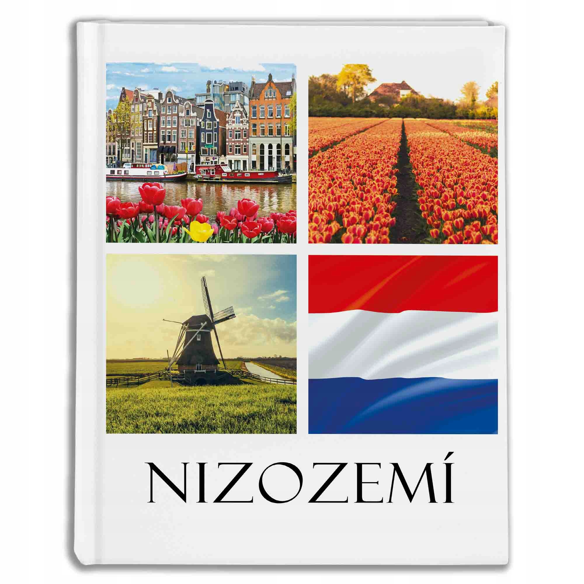 Tradiční album na 100 černých listů 19,5x26 Holandsko 634(cz)