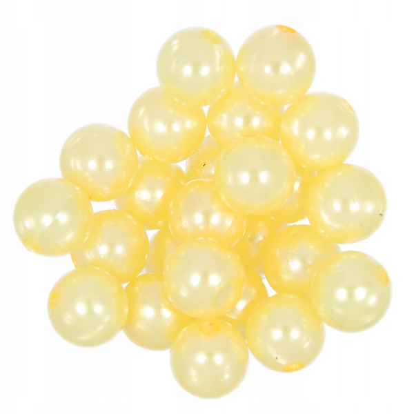 Korálky perly perličky akrylová perla 14mm 500g