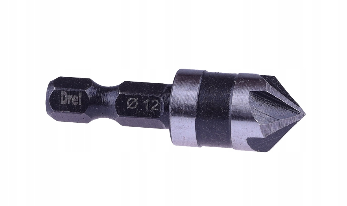 POGŁĘBIACZ FAZOWNIK DO DREWNA HEX BIT 12 mm