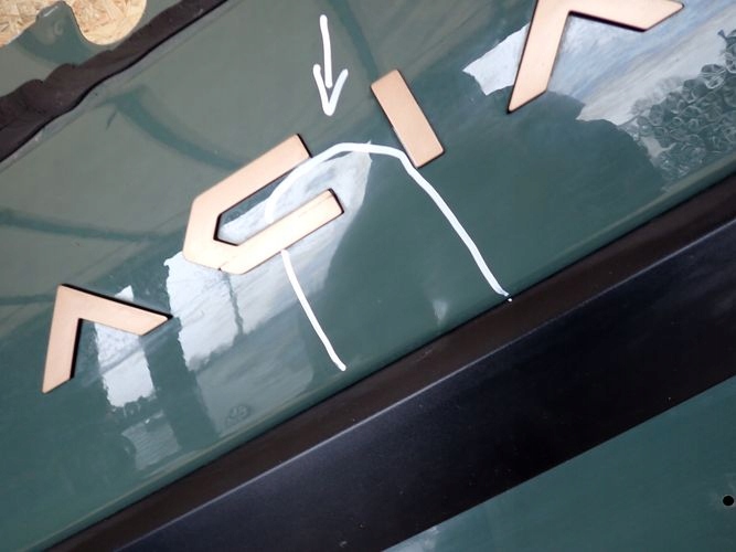 DACIA DUSTER II LIFT 21- boot doors rear part