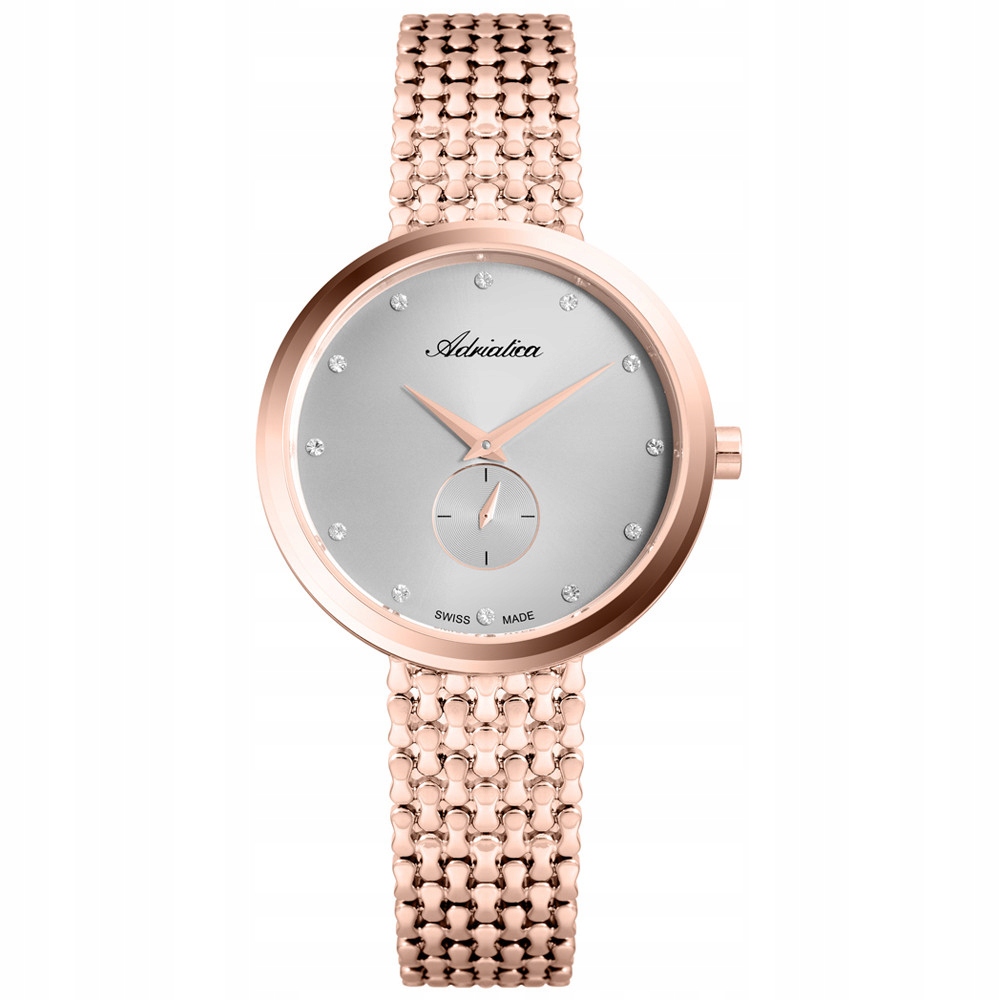 Dámské hodinky Adriatica A3724.9147Q růžové zlato