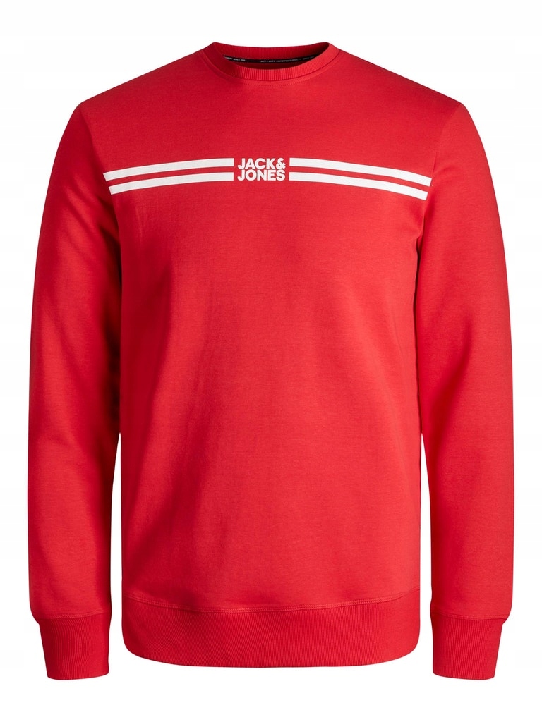 

Jack & Jones - bluza męska czerwony logo M