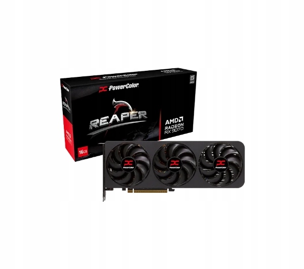 Karta graficzna PowerColor Radeon RX 9070 Reaper 16GB GDDR6 3xDP 1xHDMI