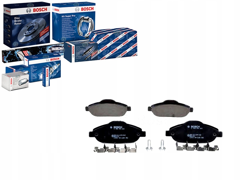 Sada Brzdových Destiček Bosch 425393 425426